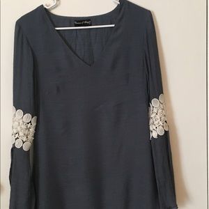 Union of  Angels Tunic Lace Trim